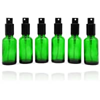 Los mejores  - Yizhao Verde Pulverizador Cristal 30ml- Glass Spray Bottles con [Atomizador]-para Aceites Esenciales- Mezclas de…